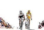 Andy Schleck w�hrend der 20. Etappe der Tour de France 2009